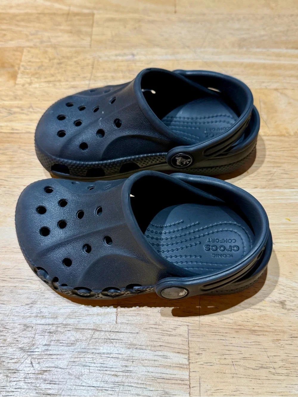 CROCS Kids Black Classic Size 8C
